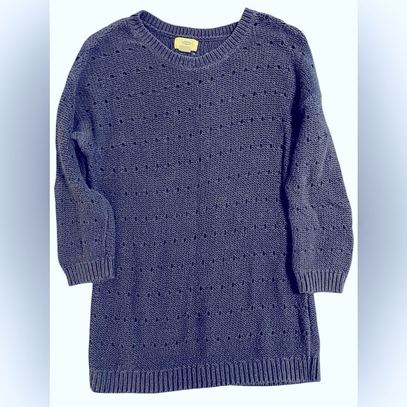 Women’s Navy Blue Crewneck Sweater | Size Small - Picture 1 of 3
